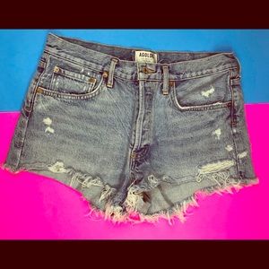 Agolde Parker cut offs